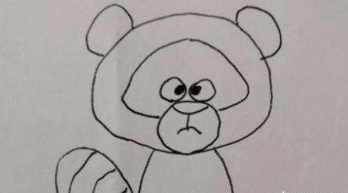 QQ画图红包中熊怎么画 QQ画图红包中熊怎么画