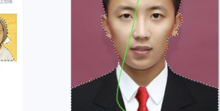 如何使用美图秀秀更换证件照片底色
