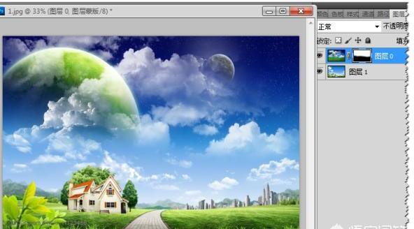 ps怎么把图片融入背景 ps怎么把图片融入背景