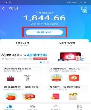 支付宝如何查看花呗消费记录