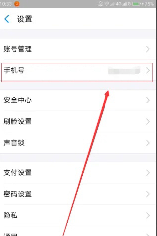 支付宝怎么解绑电话号码