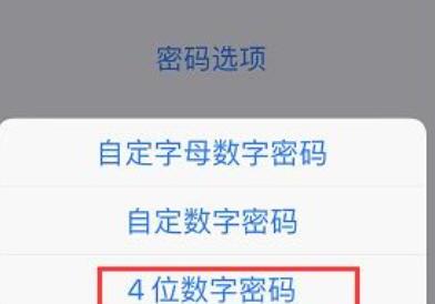 iPhone XR/XS/XS max锁屏密码怎么改成4位密码