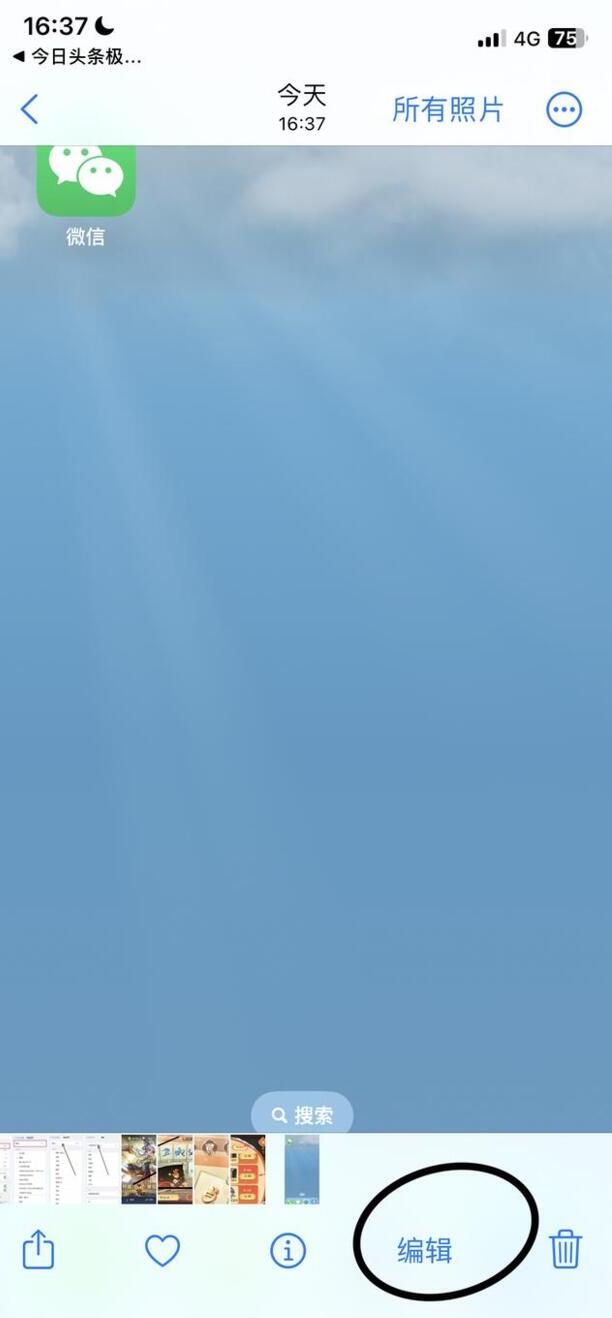 用的苹果手机怎么把照片打上马赛克