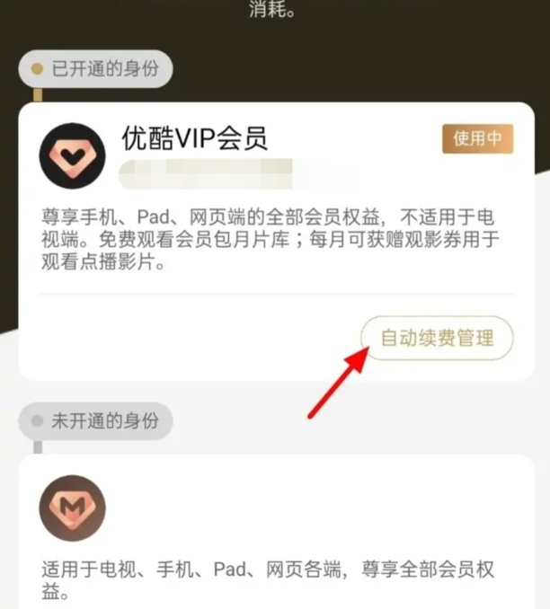 请问大家优酷会员自动扣费怎样解除啊