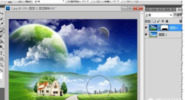 ps怎么把图片融入背景 ps怎么把图片融入背景