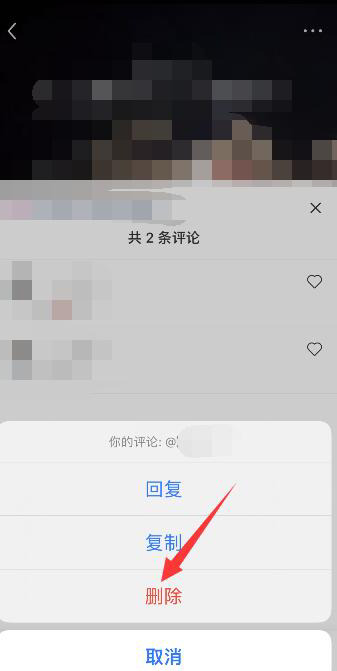小红书怎么删除评论和艾特