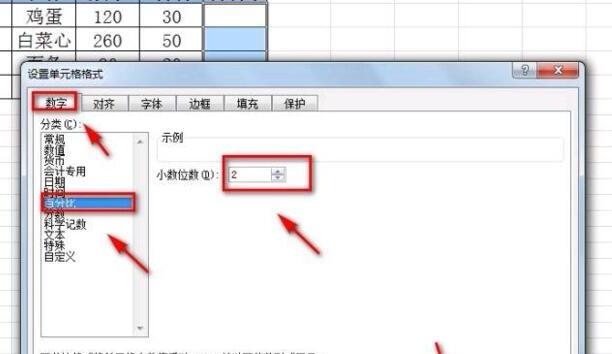 excel表格的百分比例怎么做