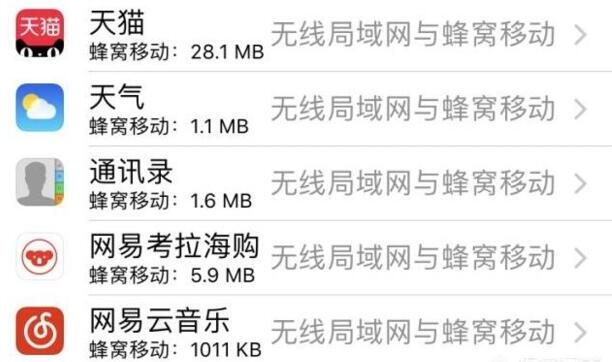 为什么把移动数据关了还会走流量