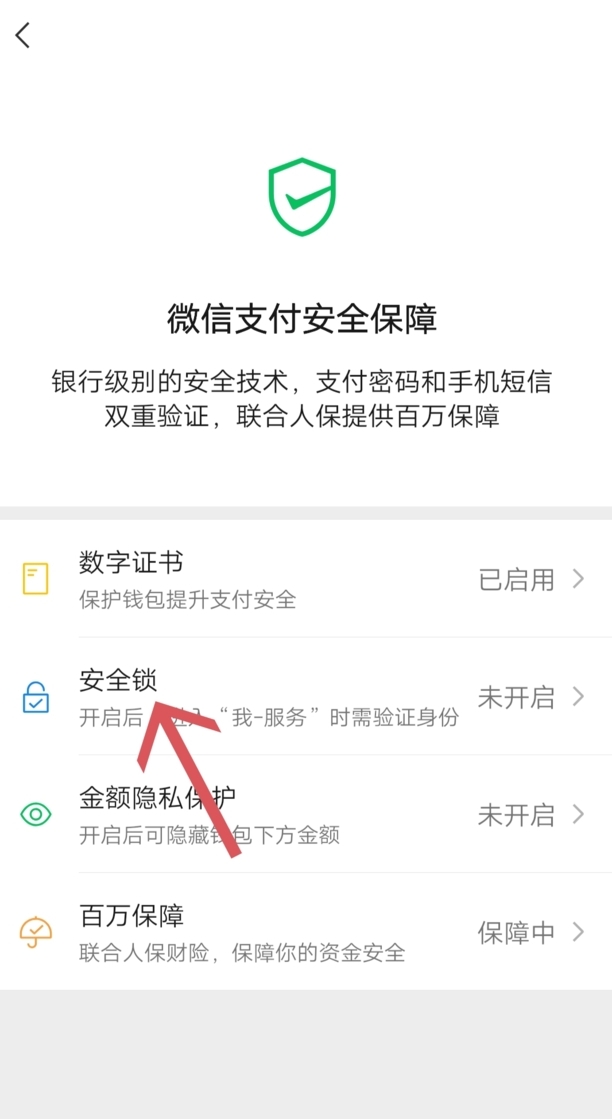 微信零钱通怎么设置密码