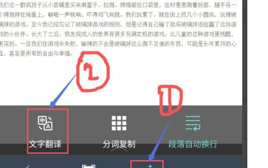 微信如何快速复制(或翻译)图片上的文字 微信如何快速复制(或翻译)图片上的文字