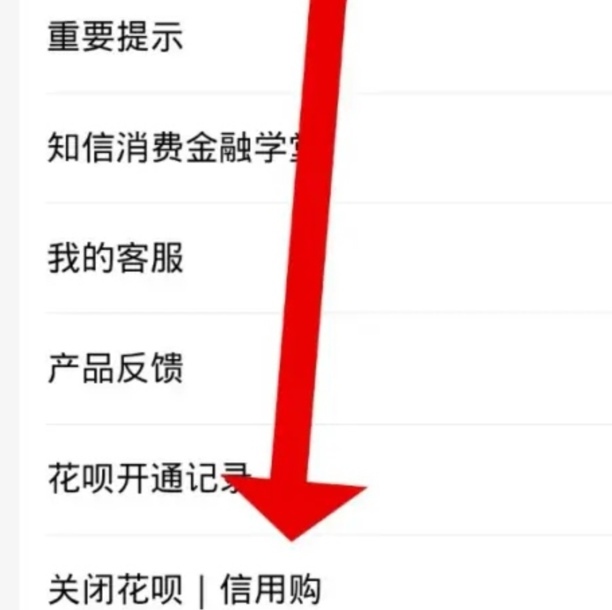 支付宝信用购怎么关闭