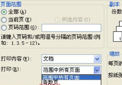 在word文档中如何设置只打印偶数页 在word文档中如何设置只打印偶数页