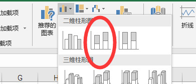 excel柱状图两个柱怎么弄一起显示部分与整体的关系