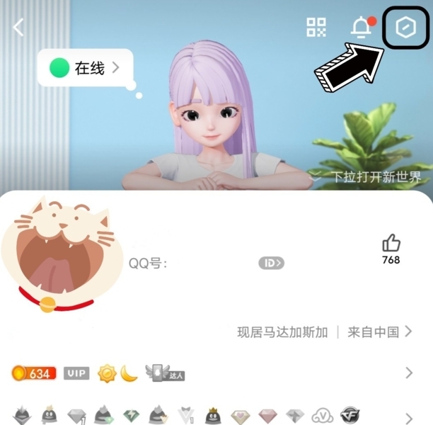 怎么隐藏QQ等级好友看不到