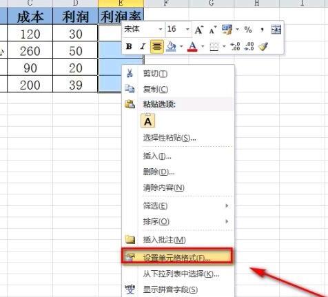 excel表格的百分比例怎么做