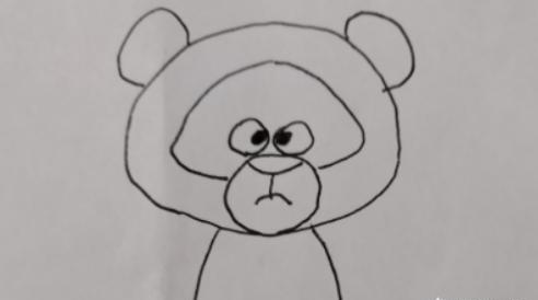 QQ画图红包中熊怎么画 QQ画图红包中熊怎么画