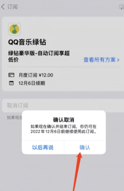 苹果连续包月自动扣费怎么取消