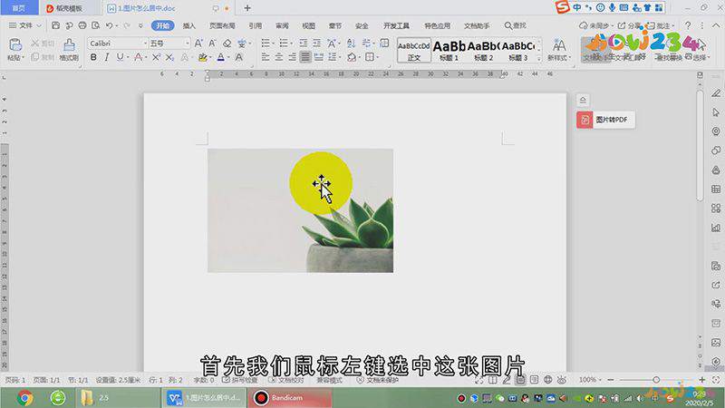 图片居中怎么设置