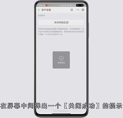 怎么关闭蚂蚁庄园