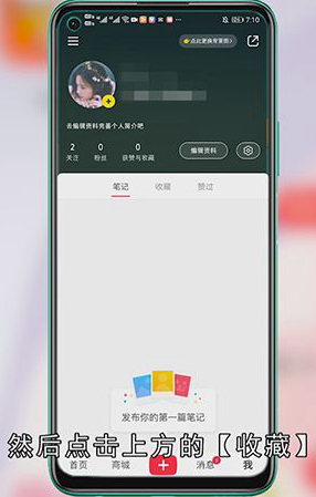 小红书的收藏在哪里看