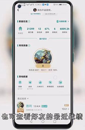 掌上tgp怎么查别人战绩