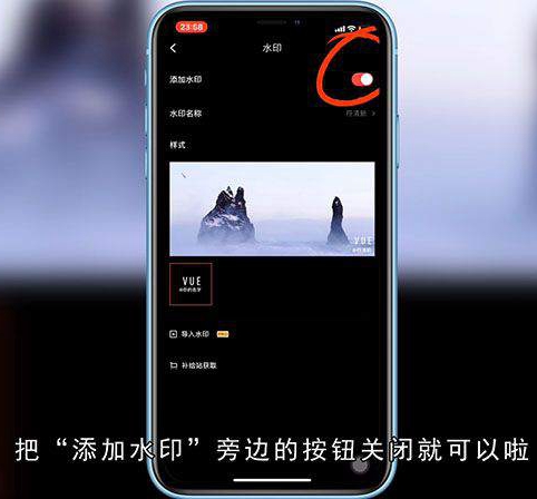 怎么去Vue水印