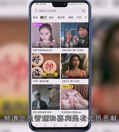 yy贡献怎么计算