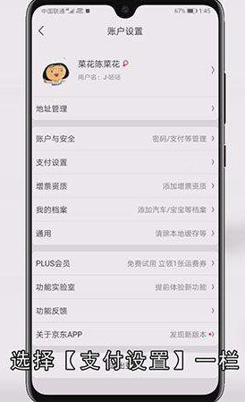 京东支付密码如何更改