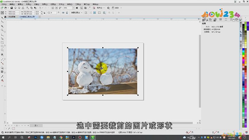 cdr裁剪工具怎么用