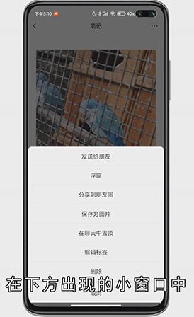 怎么把收藏的东西发到朋友圈