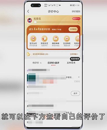 京东怎么看我的评价