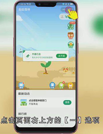 蚂蚁森林怎么隐藏能量球数值