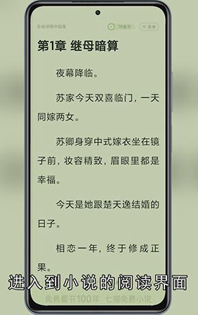 七猫小说怎么设置听书