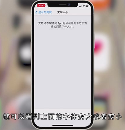 苹果手机字体大小怎么设置